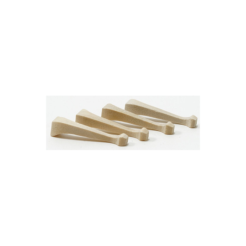CABRIOLE LEGS, 1-3/8 IN  4/PK