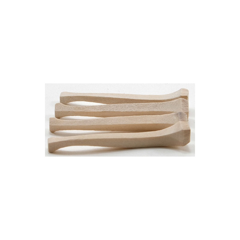 CABRIOLE LEGS, 1-7/8 IN  4/PK