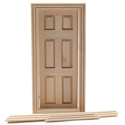 1/2 SCALE 6-PANEL DOOR