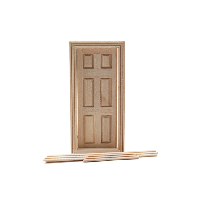 1/2 SCALE 6-PANEL DOOR