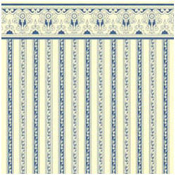 6 Pack Wallpaper, Regency, Blue Stripe