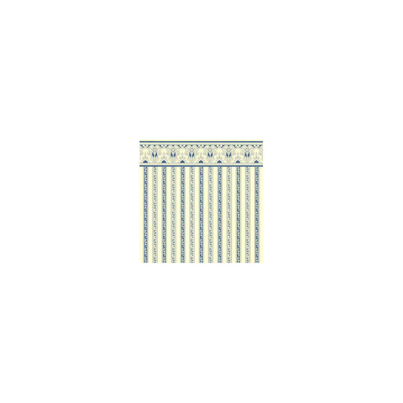 6 Pack Wallpaper, Regency, Blue Stripe