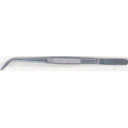 6 INCH CURVED POINTED TWEEZERS