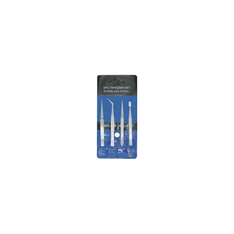 TWEEZER SET 4PCS