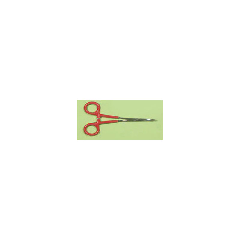 5-1/2IN CURVED NOSE HEMOSTAT W/SOFT HAND