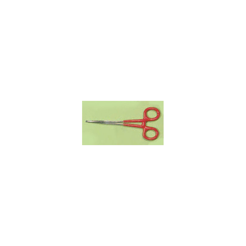 5IN STRAIGHT NOSE HEMOSTAT W/SOFT HANDLE