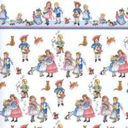 6 pack Wallpaper, Children On White