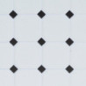 TILE: DIAMOND, 12X16, BLACK, JR420