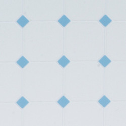 TILE: DIAMOND, 12X16, BLUE, JR439