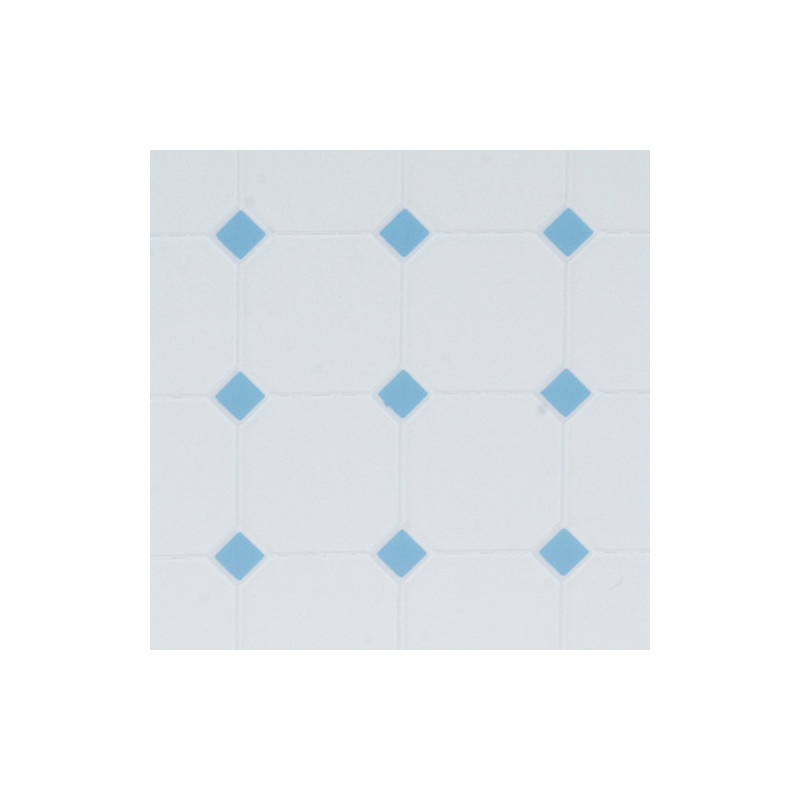 TILE: DIAMOND, 12X16, BLUE, JR439