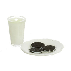 GLASS OF MILK & COOKIES