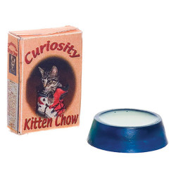 KITTY CHOW BOW W/BOWL MILK