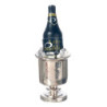 BOTTLE OF CHAMPAGNE IN BUCKET OF ICE