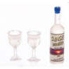 WHITE WINE W/2 GOBLETS