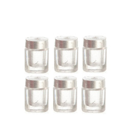 SMALL BABY JAR W/SS LID/6