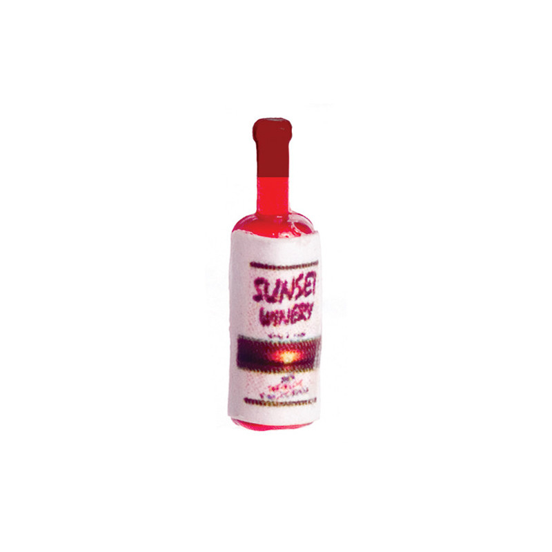 1/2 SCALE: SUNSET RED WINE BOTTLE