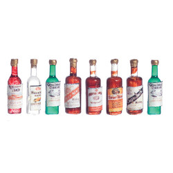 1/2 SCALE: VINTAGE LIQUOR BOTTLE