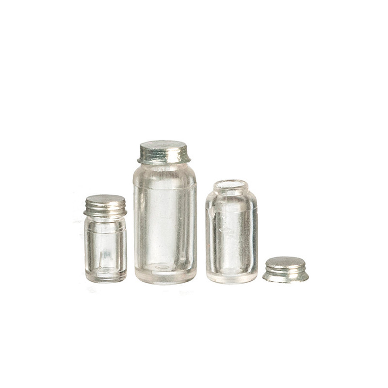 MASON JARS: 3/PK (1-3QT, 1-1QT & 1-PINT)