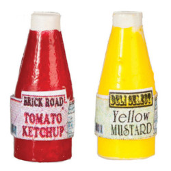 KETCHUP & YELLOW MUSTARD