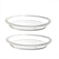 PIE PAN SET: 2-9IN CLEAR PANS