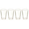 GLASSES, SET OF 4