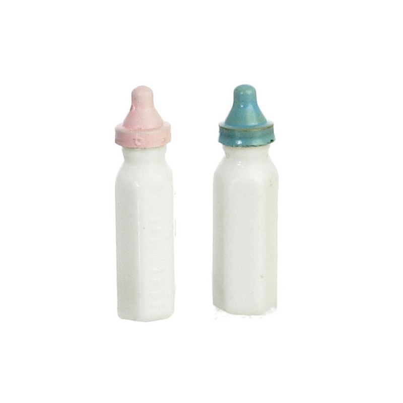 BABY BOTTLES, PINK/BLUE, SET/2 pk