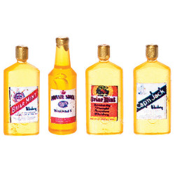 3 VINTAGE WHISKEY BOTTLES