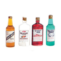 3 VINTAGE ASST. LIQUOR BOTTLES