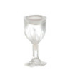 CUT STEMWARE, FILLED, SET OF 6