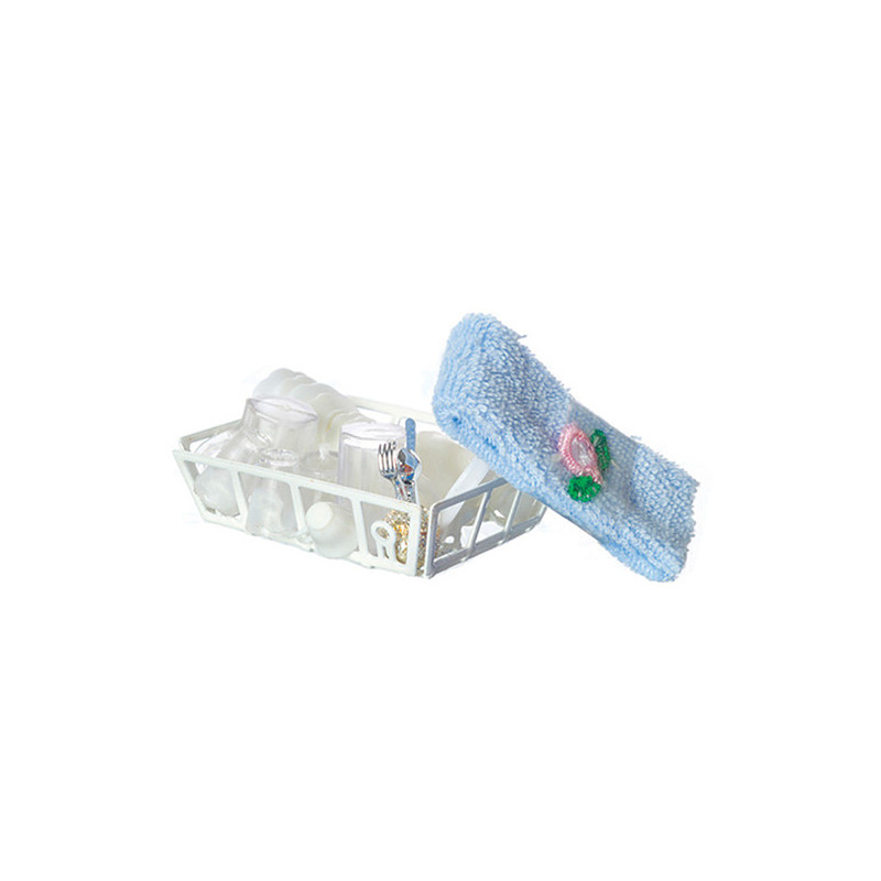 SUPER FILLED DISH DRAINER