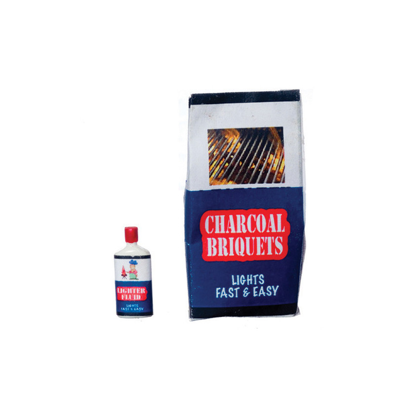 CHARCOAL BRIQUETS W/LIGHT