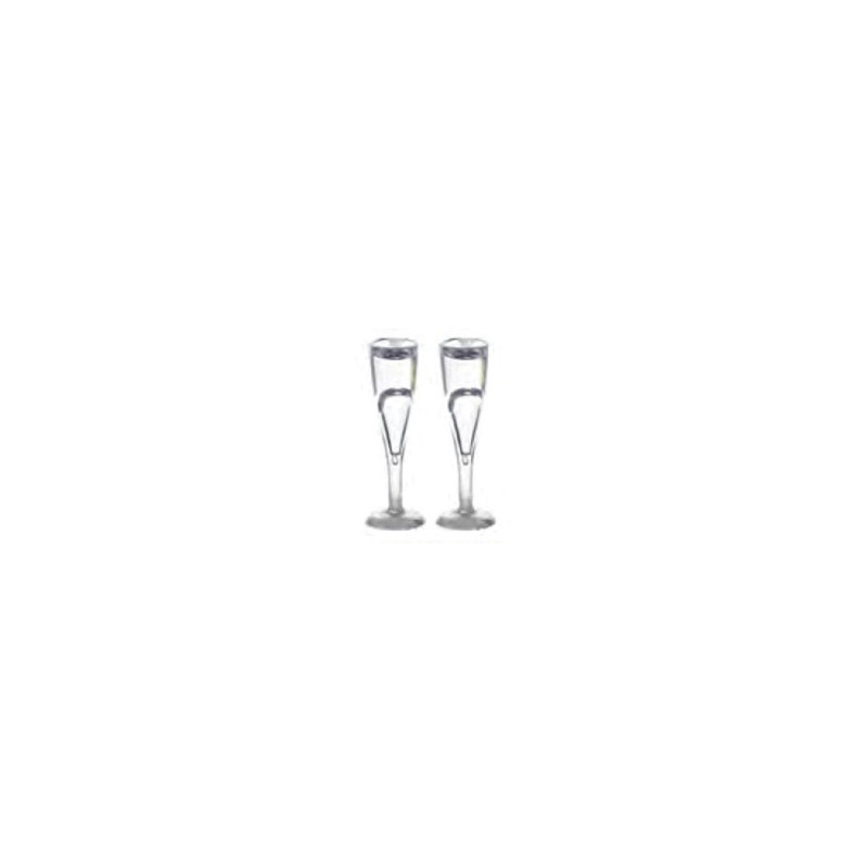 GLASS OF CHAMPAGNE, CLEAR, 2