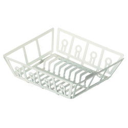 DISH DRAINER, WHITE