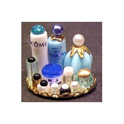 SMALL PERFUME TRAY - BLUE