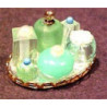 SMALL PERFUME TRAY-GREEN