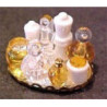 SMALL PERFUME TRAY - YELLOW