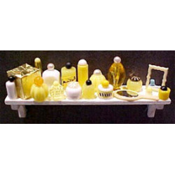 COSMETIC LONG SHELF-YELLOW