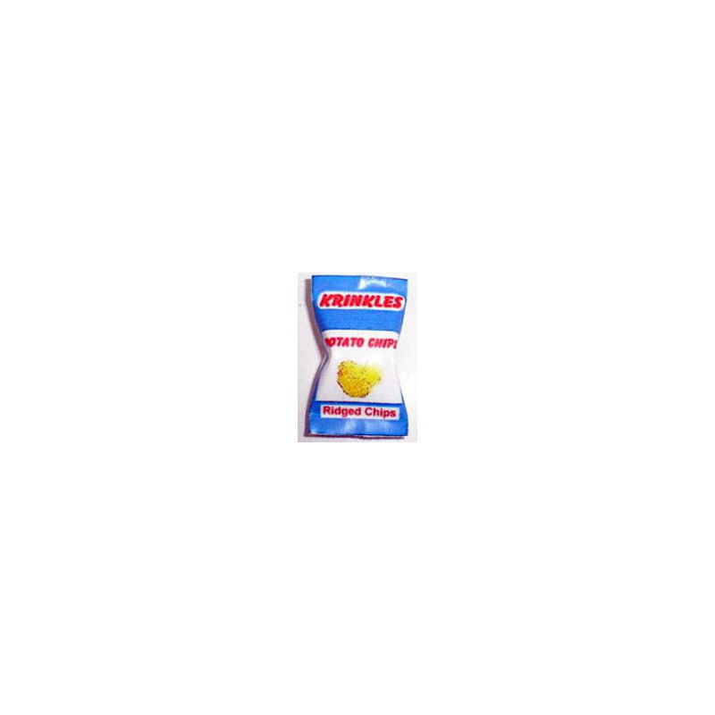 KRINKLE CUT POTATO CHIPS BAG