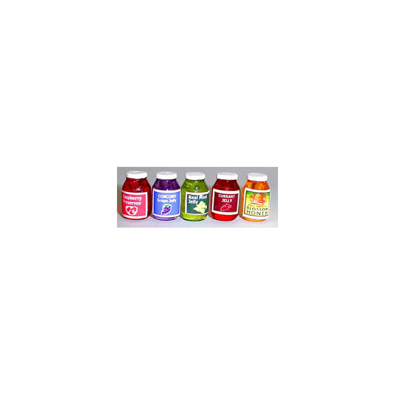 PERSERVES & JELLY- SET OF 5