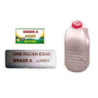 DAIRY SET- MILK, BUTTER, EGG CARTON