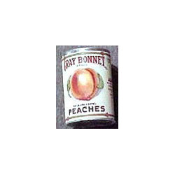 GRAY BONNET PEACHES (2LB CAN)