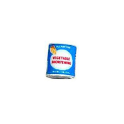 1/2" VEGETABLE SHORTENING