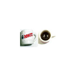 1/2" DONUT COFFEE MUG - FILLED