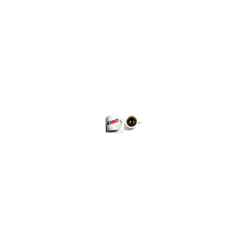 1/2" DONUT COFFEE MUG - FILLED