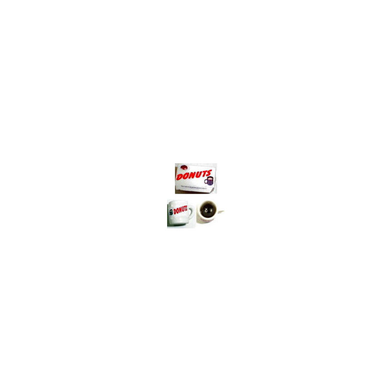 1/2" DONUT BOX & COFFEE MUG