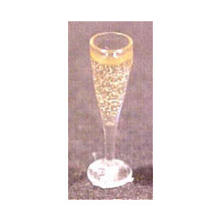 GLASS OF CHAMPAGNE (FLUTED)