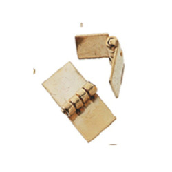 Sq. Hinge Brass 2Pr/Pk