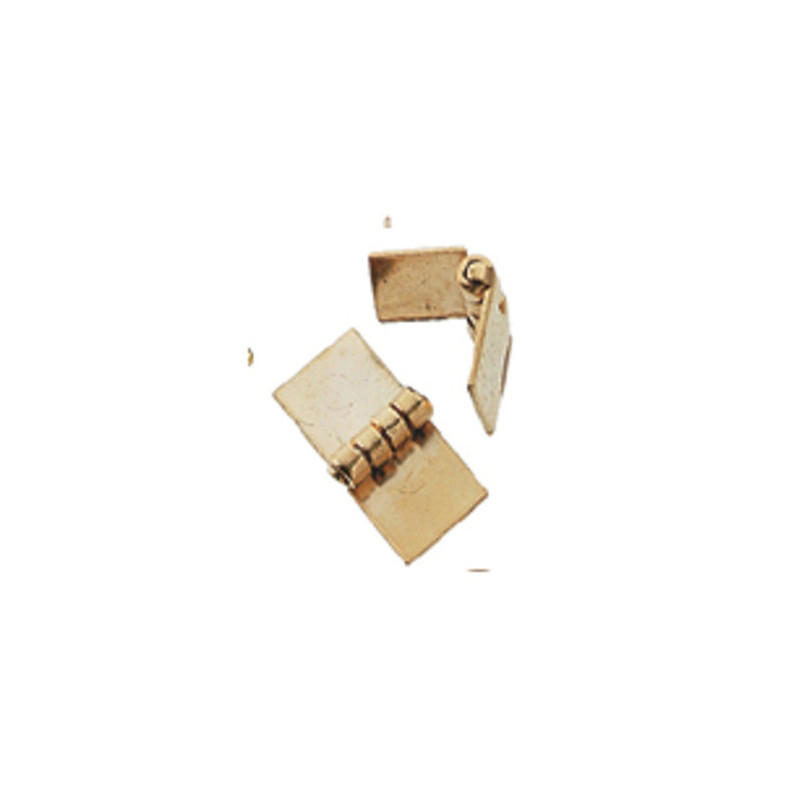 Sq. Hinge Brass 2Pr/Pk