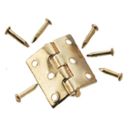 Butt Hinges Brass 2Pr/Pk