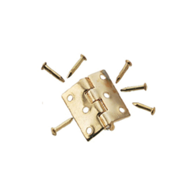 Butt Hinges Brass 2Pr/Pk